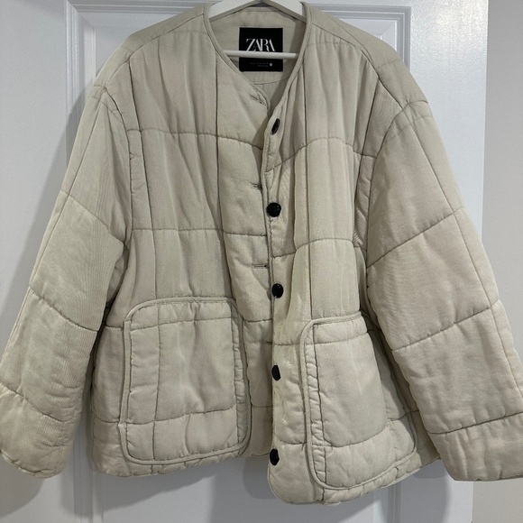 Zara quilted jacket - Picture 1 of 2